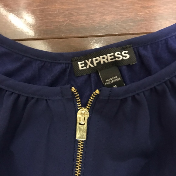 Navy Express Tank Top - Picture 2 of 3